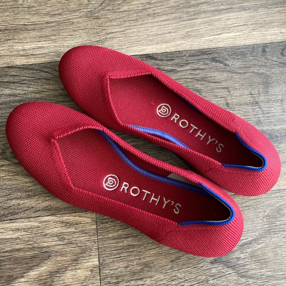 SOLD Rothy’s Red Brand New